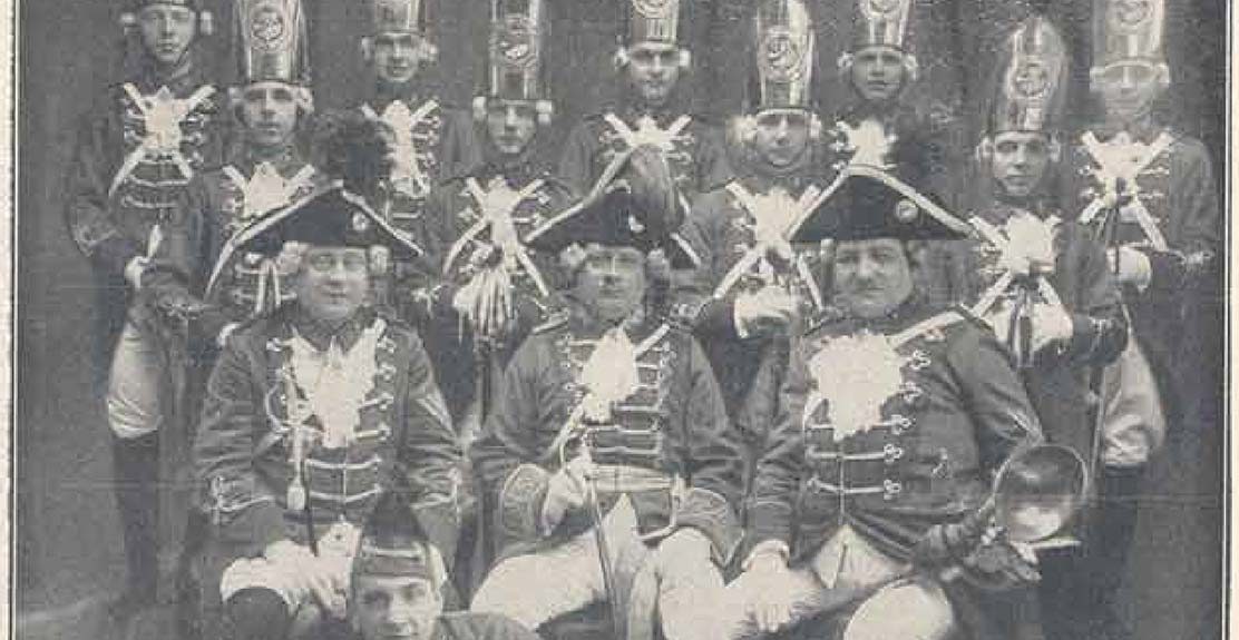 Das Korps der Altstädter im Jahr 1928
